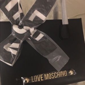 Love MOSCHINO bag NEW AUTHENTIC